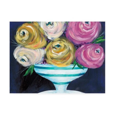 Regina Moore 'Cotton Candy Floral Iii' Canvas Art,24x32